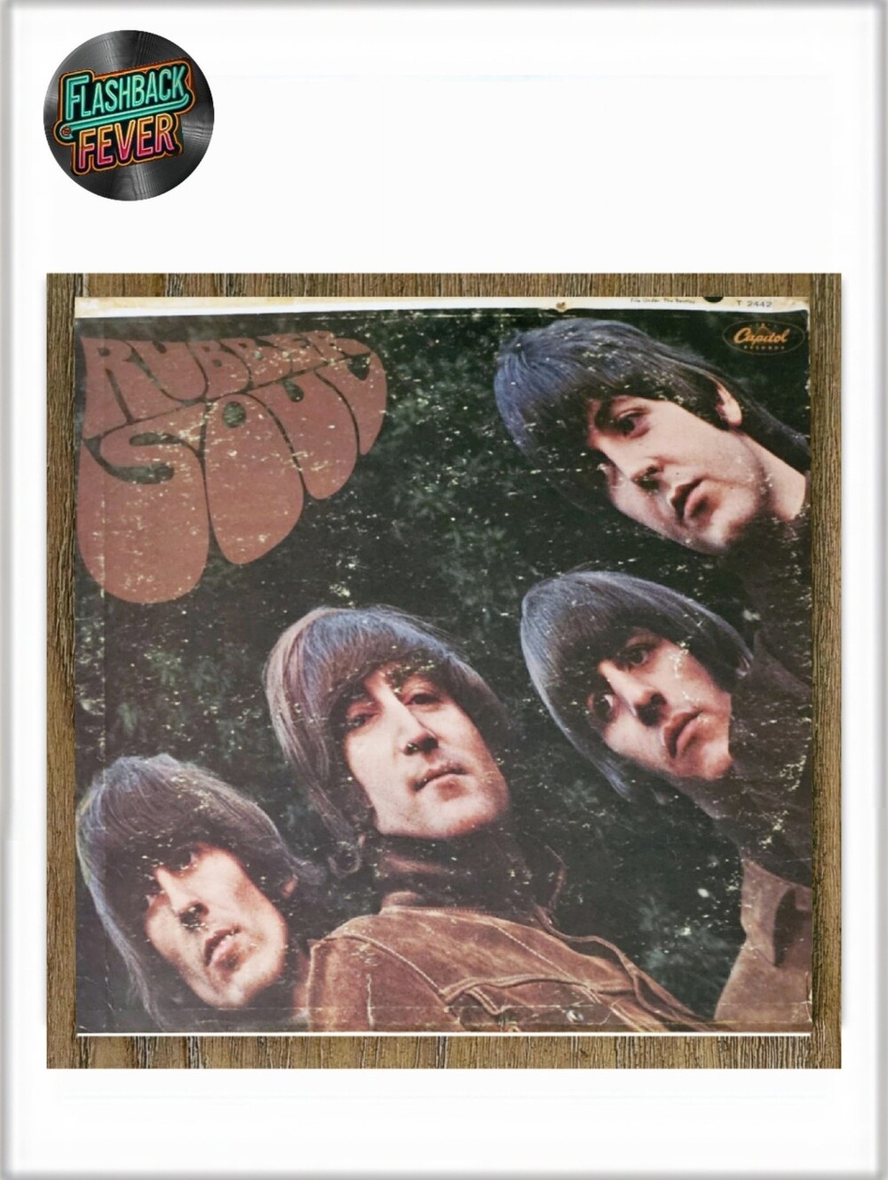 THE BEATLES•Rubber Soul•Dec 08, 1965 US (#T 2442) Gloversville, 1st Press Mono